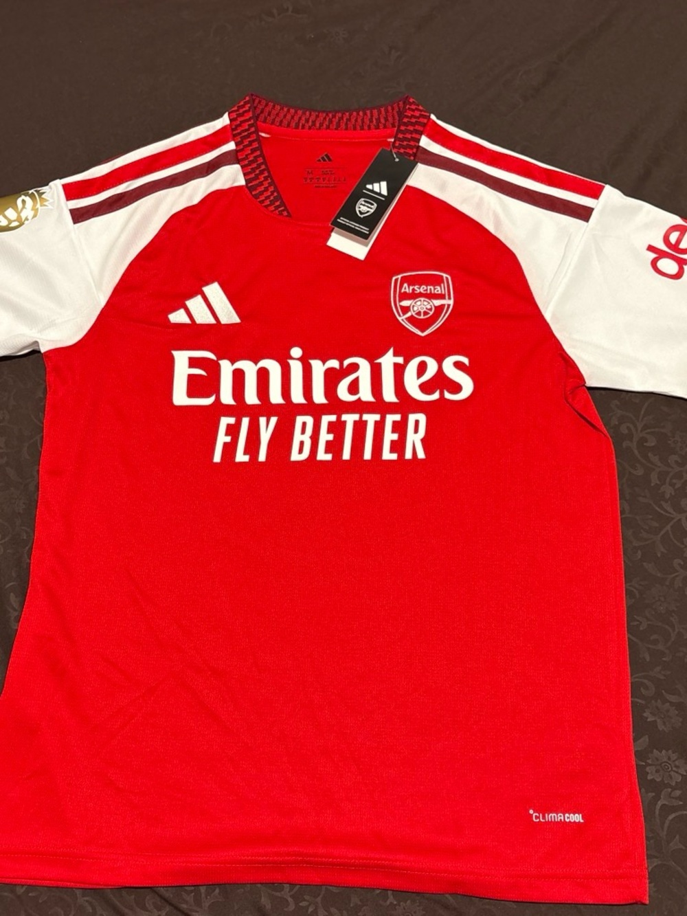 adidas Arsenal Men’s Red and White Home Jersey